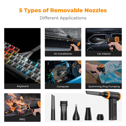 K&F Cordless Electric Air Duster & Camera Cleaner
