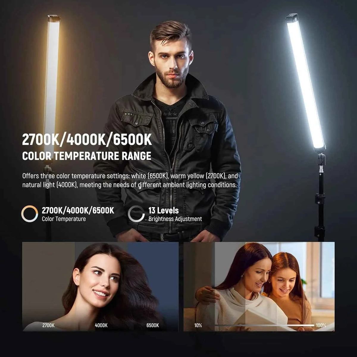 NEEWER BASICS Magnetic RGB Light Wand