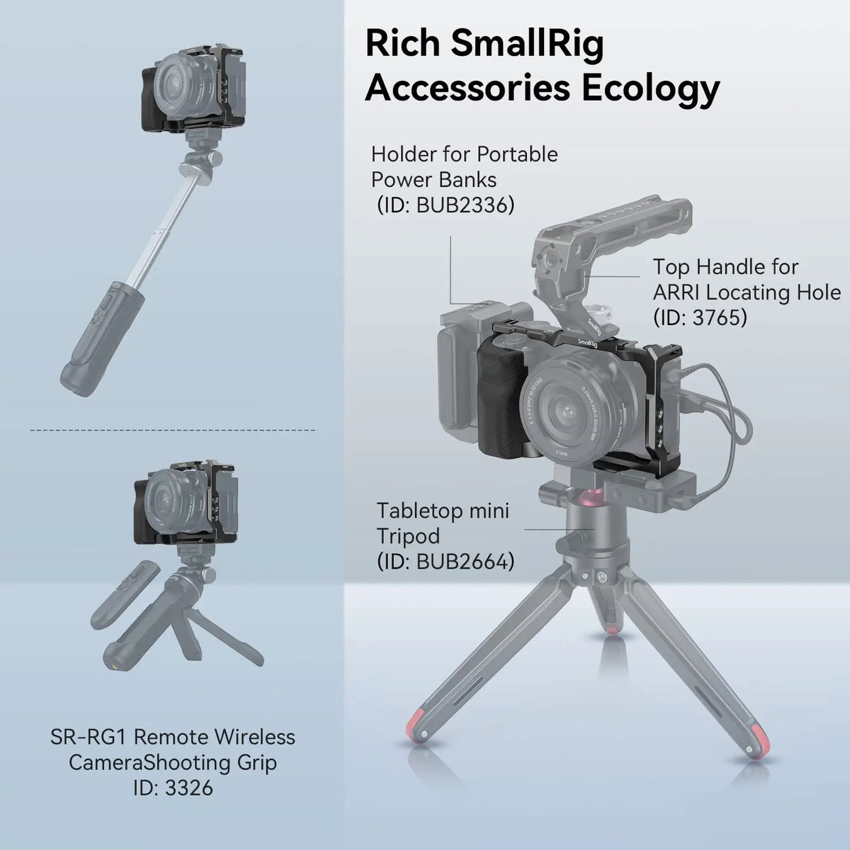 SmallRig Camera Cage Kits for Sony ZV-E10
