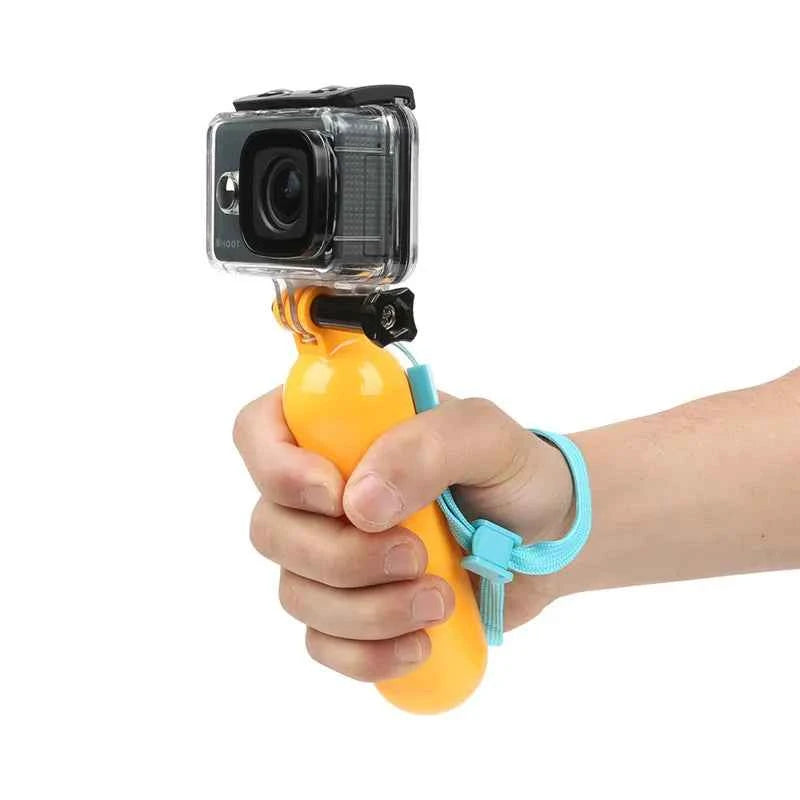 Floating Hand Grip for GoPro, DJI and Insta360 Action Cameras