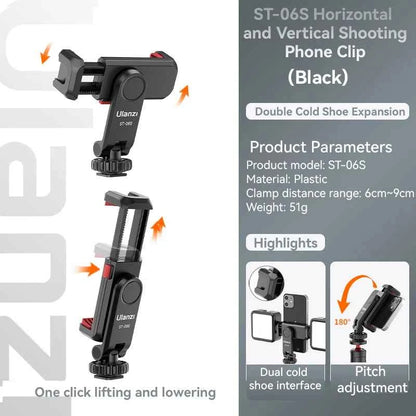 Ulanzi ST-06S Smartphone Tripod Mount