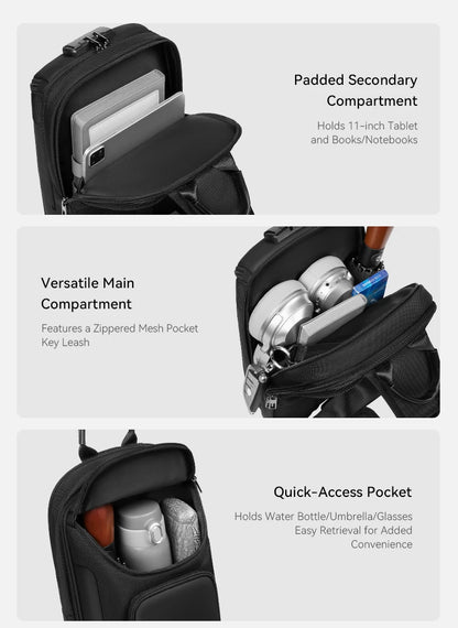 ReeYee N6 6L Security Sling Chest Bag
