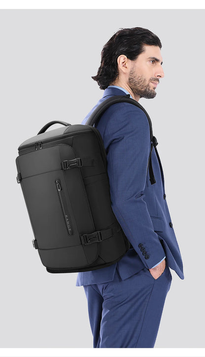 BANGE Large Travel Backpack with Shoe Compartment
