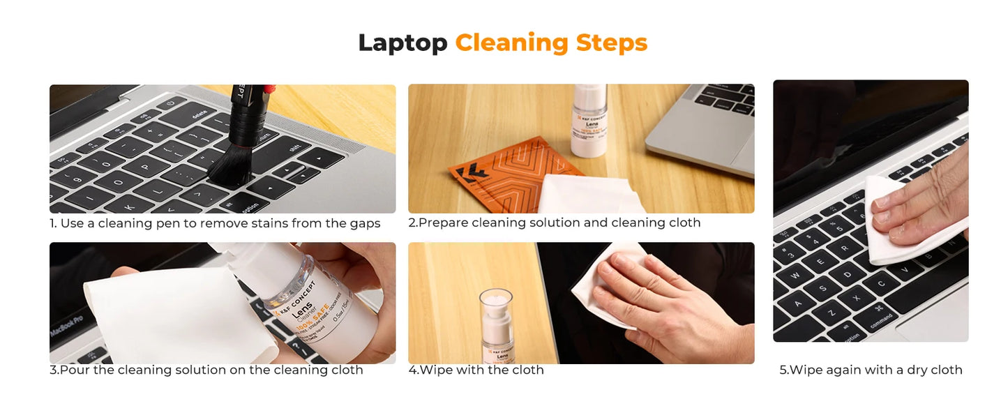 K&F Concept Camera Lens & Glasses Cleaning Kit