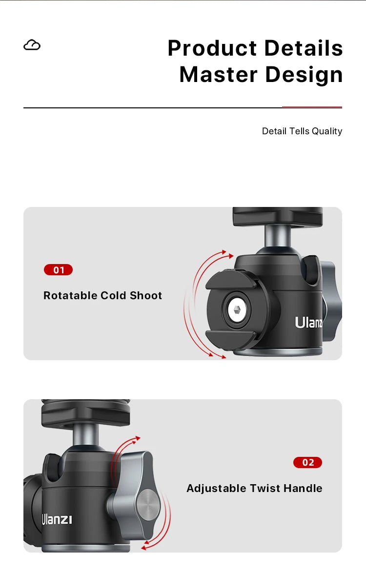 Ulanzi MT-14 Aluminium Mini Tripod