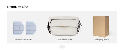 K&F Concept 15L Camera Sling Bag for DSLR & Mirrorless Cameras