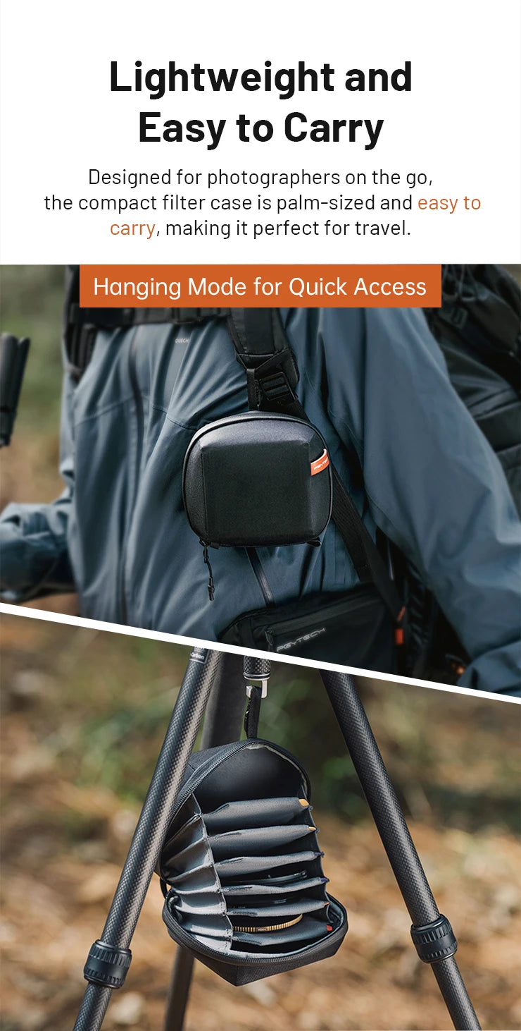 PGYTECH Circular Camera Filter Storage Bag