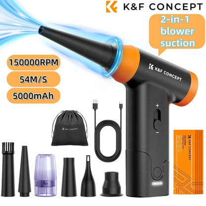 K&F Cordless Electric Air Duster & Camera Cleaner