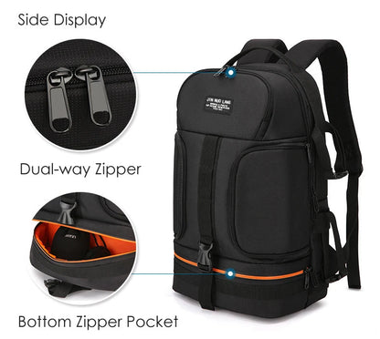 JINNUOLANG DSLR Camera Backpack with Rain Cover