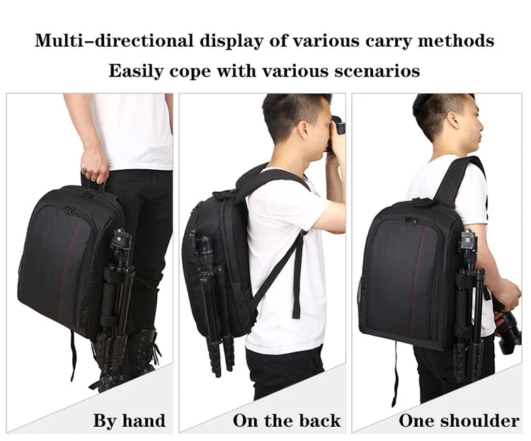 JINNUOLANG 8018 Camera & Laptop Backpack
