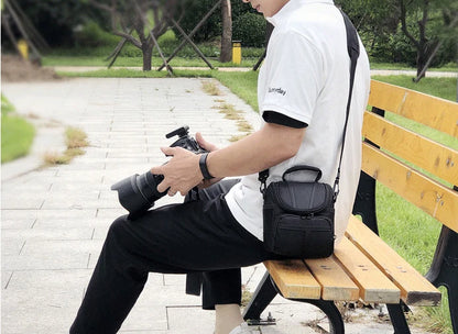 Compact DSLR Shoulder Camera Bag