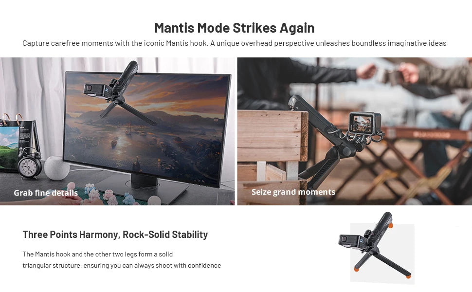 PGYTECH CapLock MantisPod Power Tripod