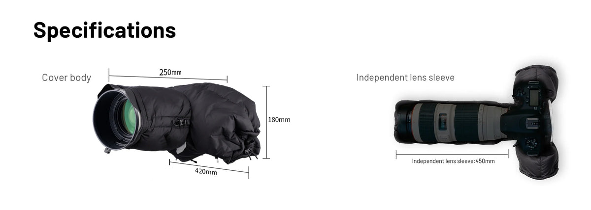 PGYTECH Insulated Cold Weather Camera Cover