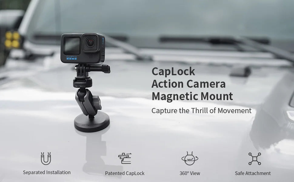 PGYTECH CapLock Magnetic Camera Mount