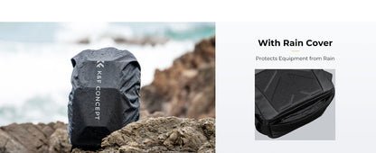 K&F 20L Waterproof Hardshell Camera Backpack - CameraHUB