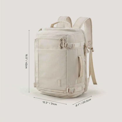 BAGSMART Travel Backpack Large Capacity Vacuum Compression Backpack Women 15.6 in Laptop Bag Waterproof Expand Men's Backpacks