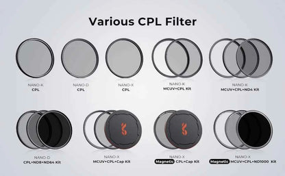 K&F Concept Ultra Slim CPL Lens Filter