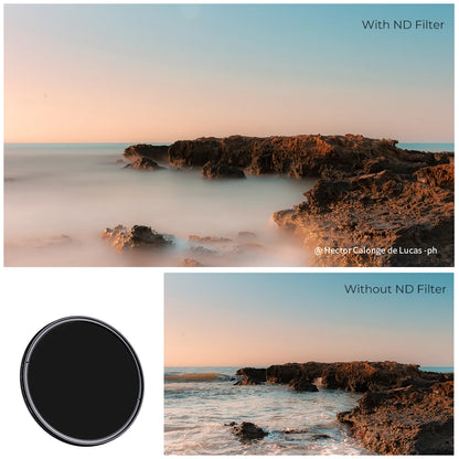 K&F Slim ND2-ND400 Variable ND Lens Filter