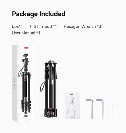 Ulanzi TT31 Claw Professional Tripod Monopod