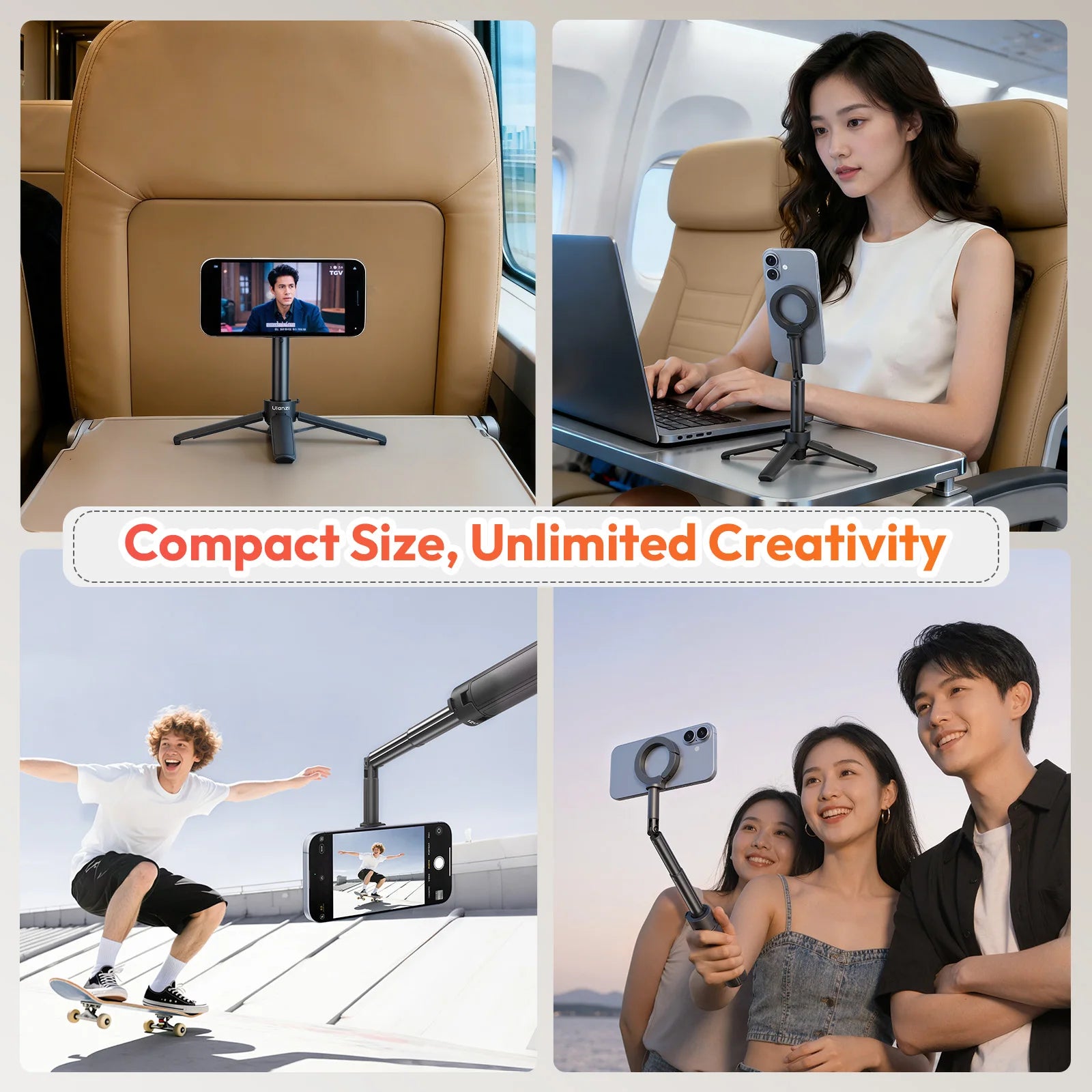 Ulanzi MT71 MagLock Mini Selfie Stick Tripod