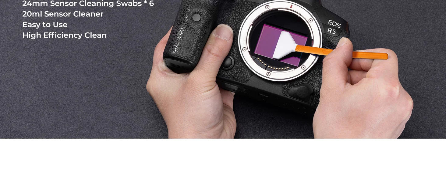 K&F Concept Camera Sensor Cleaning Swab & Liquid Kit