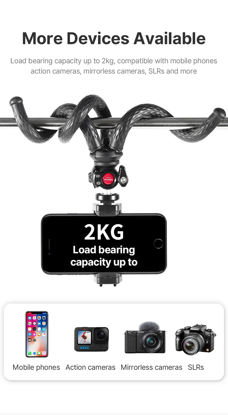 Ulanzi FT-01 Mini Flexible Camera Tripod