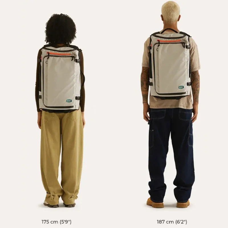 BAGSMART 43L Rolling Travel Backpack