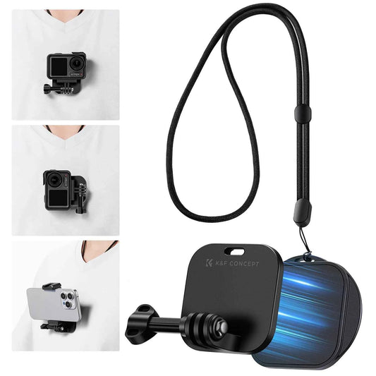 K&F Concept Magnetic Action Camera Neck & Chest Mount