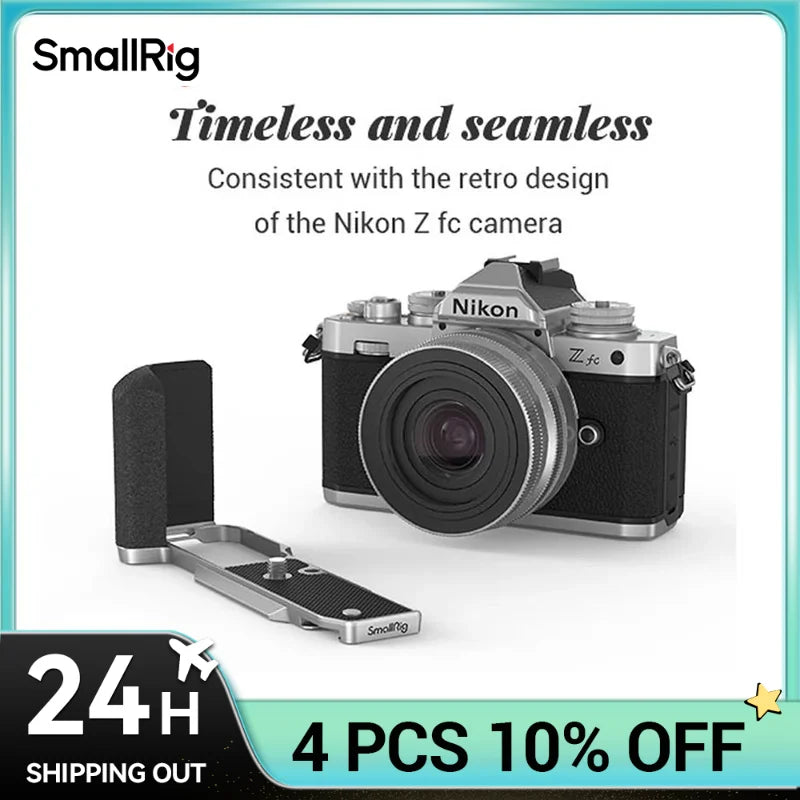 SmallRig L-Shape Grip & Neck Strap for Nikon Z fc