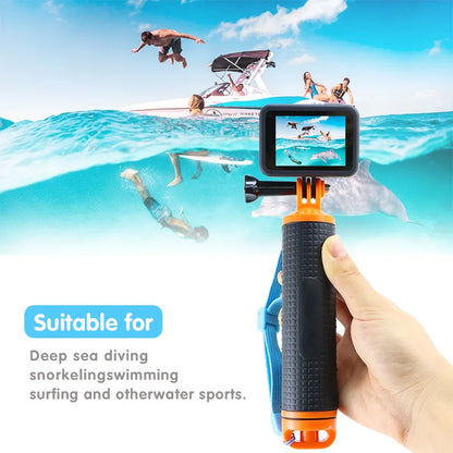 Floating Hand Grip for GoPro, DJI and Insta360 Action Cameras