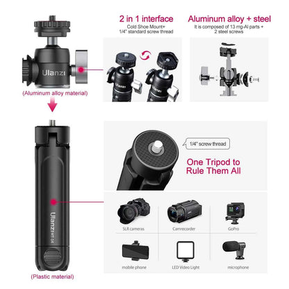 Ulanzi MT-14 Aluminium Mini Tripod