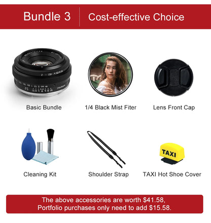 TTArtisan 25mm f/2 APS-C Manual Focus Lens