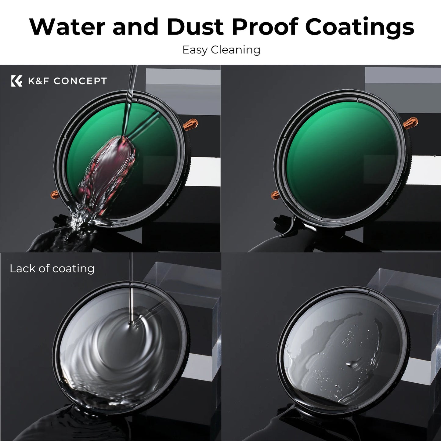 K&F ND2-ND32 Variable ND + CPL Lens Filter