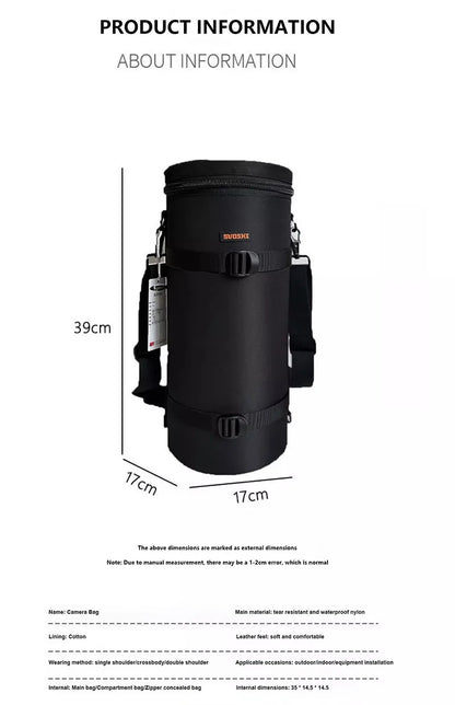 Shockproof Telephoto Lens Bag