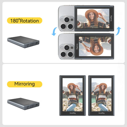 SmallRig 4851 Wireless Selfie Monitor for Smartphones