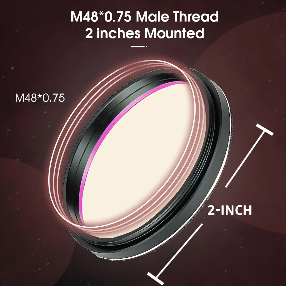 SVBONY SV220 7nm H-Alpha/OIII Dual-Band Telescope Filter