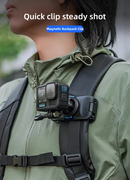 Coogens T6 Pro Magnetic Quick Release Backpack Camera Clip