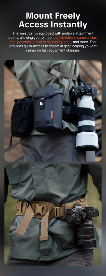 PGYTECH OneMo Photography Waist Belt