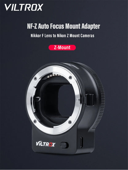VILTROX NF-Z Nikon F to Nikon Z Autofocus Lens Adapter