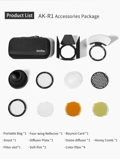 Godox AK-R1 Magnetic Flash Accessory Kit