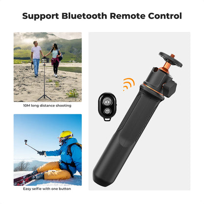 K&F MS11 60cm 3-in-1 Selfie Stick Desktop Tripod