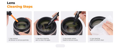 K&F Concept Camera Lens Cleaning Kit for Cameras & Screens
