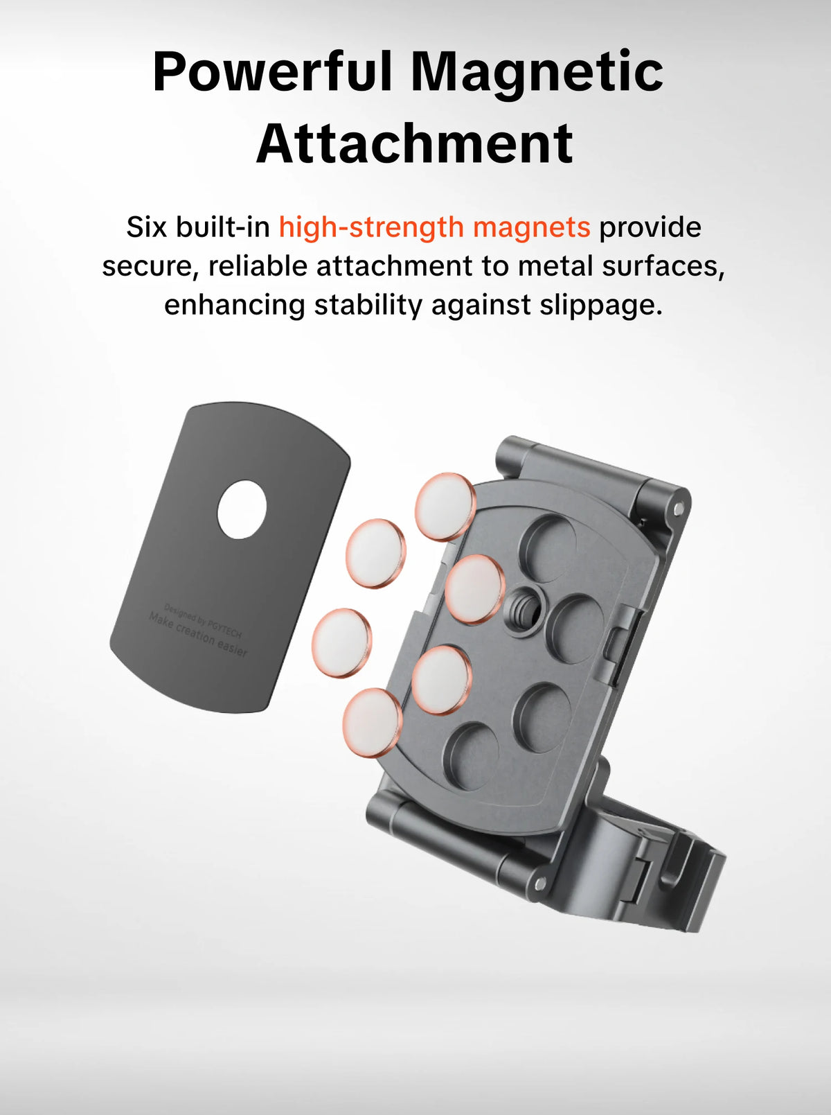 PGYTECH Magnetic Expansion Adapter for DJI Osmo Pocket 3