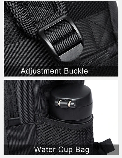 BANGE Lightweight 15.6-Inch USB Laptop Backpack