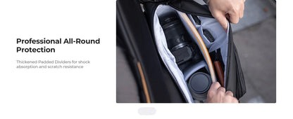 K&F Concept 15L Camera Sling Bag for DSLR & Mirrorless Cameras