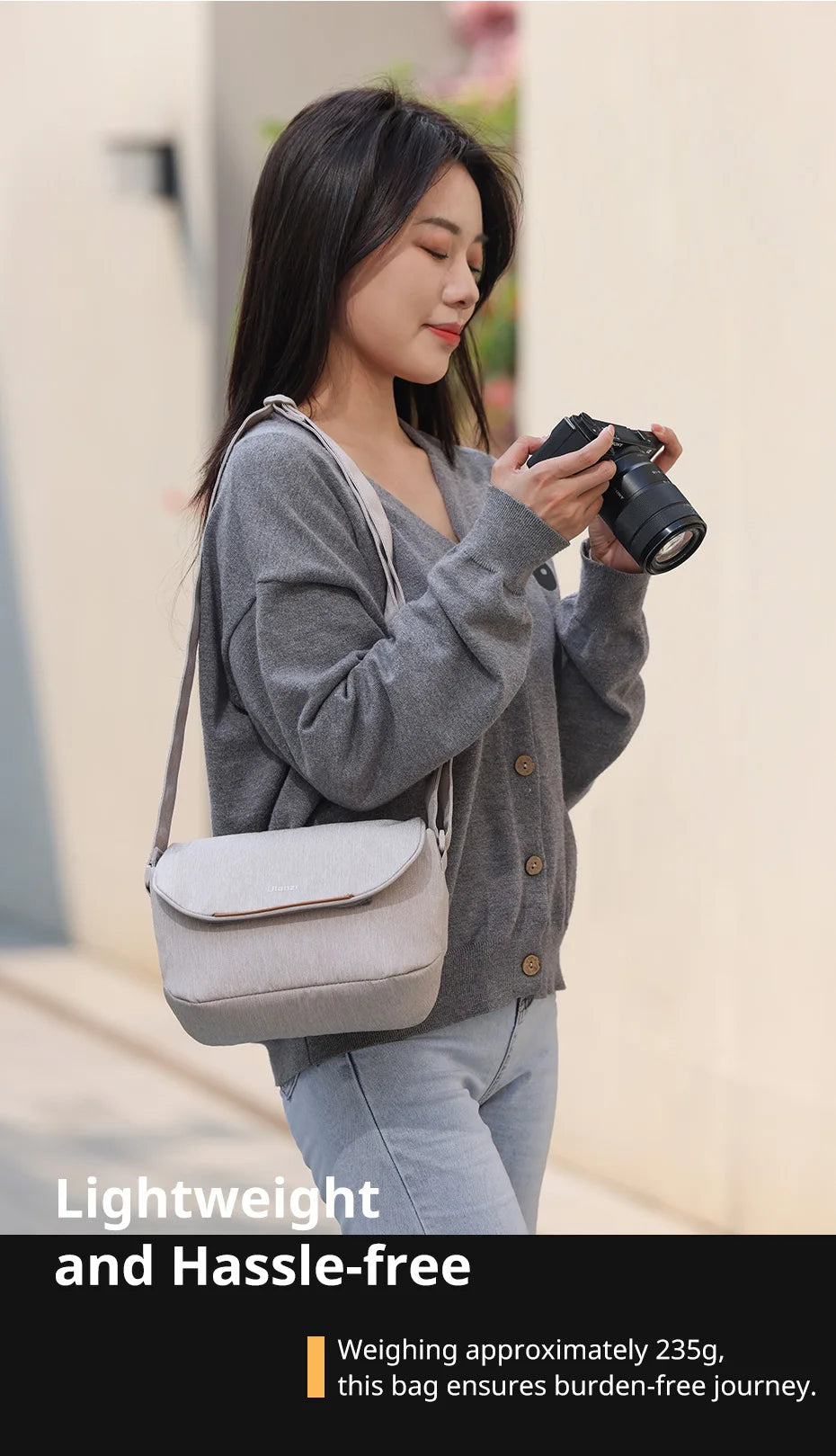 Ulanzi F01 3L Splash-Resistant Camera Sling Bag