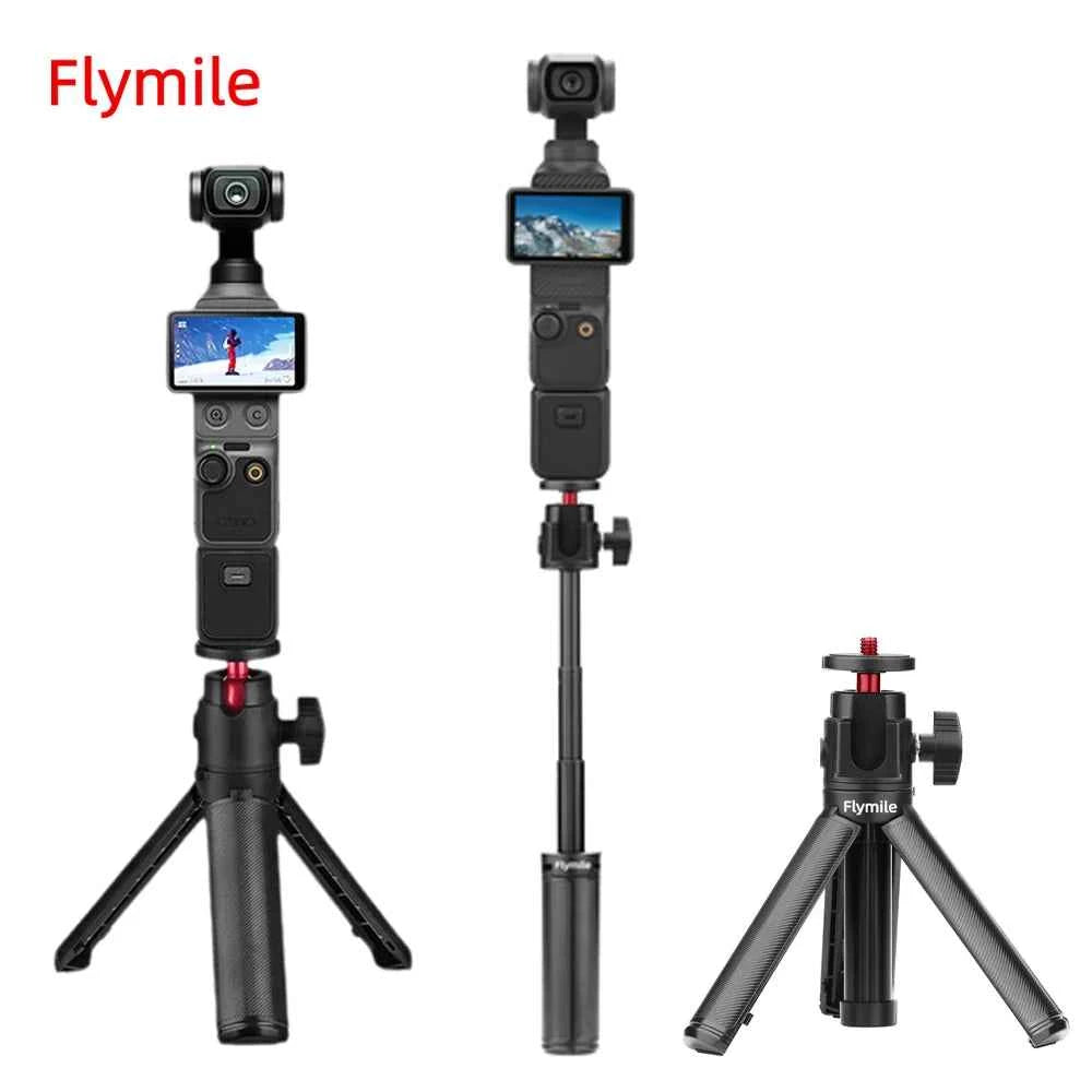 Flymile Extendable Selfie Stick Tripod for Action Cameras