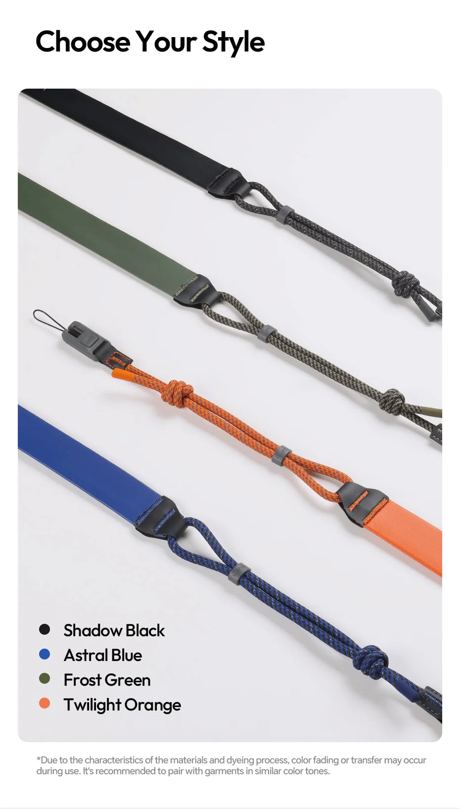 Ulanzi CSS2 U-Snap Lite Quick Release Camera Strap