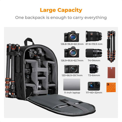 K&F Concept 13L Lightweight Camera Backpack