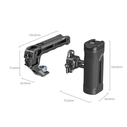 SmallRig Mini Side & Top Handle Kit with NATO Clamp